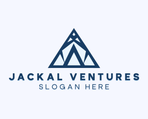 Generic Business Pyramid logo design