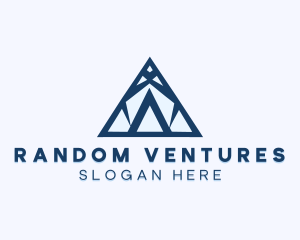 Generic Business Pyramid logo design