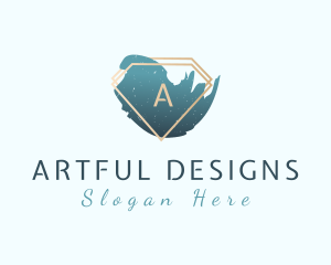 Diamond Jeweler Boutique logo design