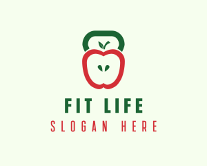 Healthy Diet Fitness  logo design