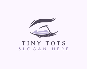 Microblading - Eyelash Eyebrow Beauty logo design