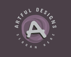 Paint Mural Artist logo design