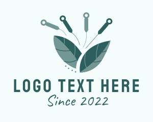Traditional - Organic Herb Acupuncture logo design