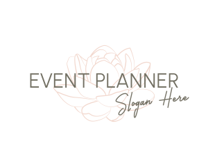 Personal - Rose Flower Wordmark logo design