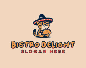 Taco Cheetah Gourmet logo design