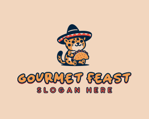 Taco Cheetah Gourmet logo design