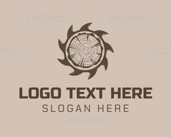 Rustic Carpentry Tool Logo