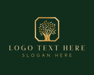 Elegant - Luxury Nature Tree logo design