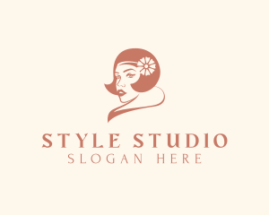 Hairstylist - Beauty Hairstylist Woman logo design