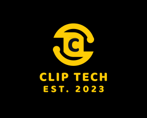 Circuit Ai Tech Cyberspace logo design