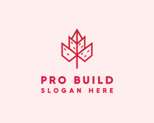 Building City Flower logo design