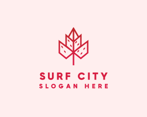 Building City Flower logo design