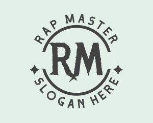 Rap - Clothing Streetwear Badge logo design