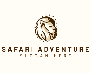 Lion Wildlife Safari logo design