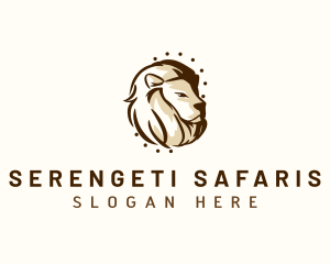 Lion Wildlife Safari logo design