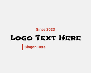 Japanese - Asian Japanese Restaurant logo design