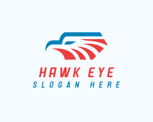 Hawk - Eagle Hawk Bird logo design