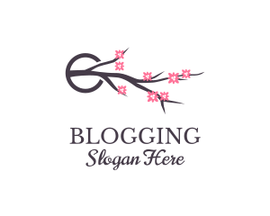 Natural Floral Spring  Logo