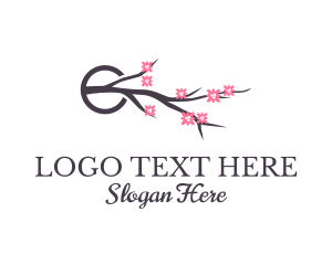 Natural Floral Spring  Logo