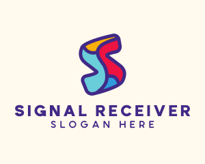 Colorful Letter S logo design