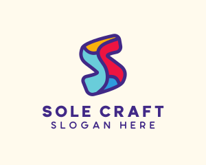 Colorful Letter S logo design