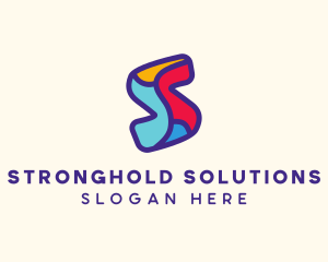 Colorful Letter S logo design