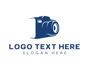 Lens - Camera Studio Photograph logo design