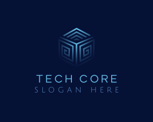 Digital Tech Startup logo design