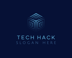 Digital Tech Startup logo design