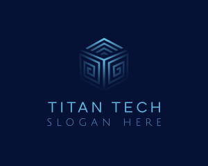 Digital Tech Startup logo design