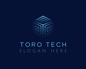 Digital Tech Startup logo design