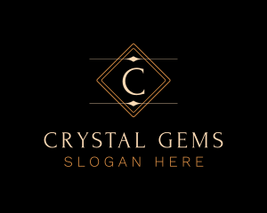 Luxury Diamond Boutique logo design