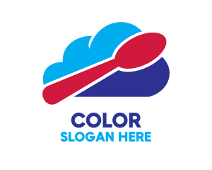 Sky Cloud Spoon Logo