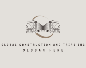 Cargo - Logistics Truck Haulage logo design