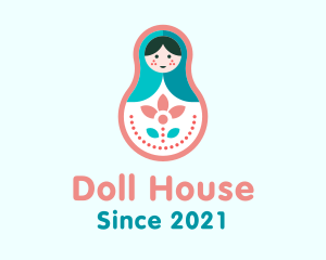Doll - Baby Russian Doll logo design