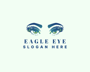 Eye Eyelash Fashion logo design