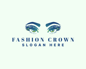 Eye Eyelash Fashion logo design