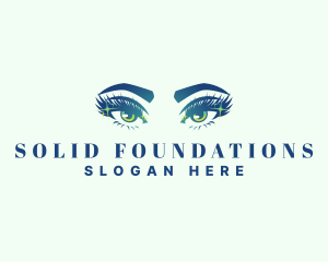 Model - Eye Eyelash Fashion logo design