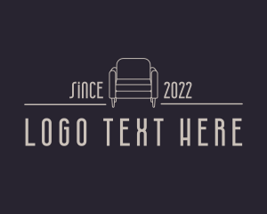 Decor - Elegant Sofa Furniture logo design