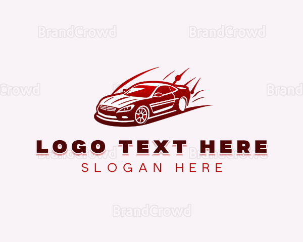 Race Car Auto Vehicle Logo