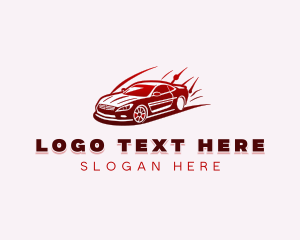 Automobile - Race Car Auto Vehicle logo design