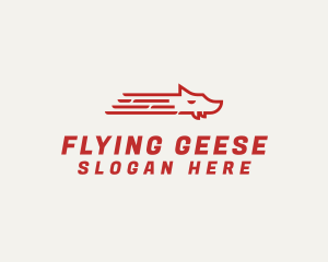 Fast Flying Dragon logo design