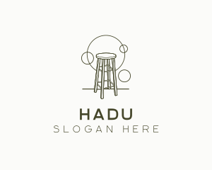 Simple - Simple Chair Furniture logo design