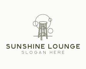 Chair Furniture Decoration logo design