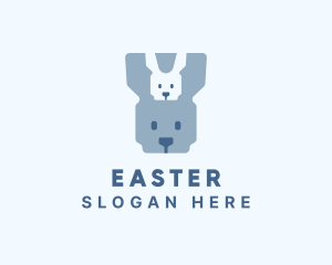 Bunny Rabbit Animal Logo