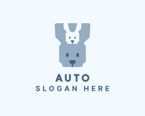 Bunny Rabbit Animal Logo