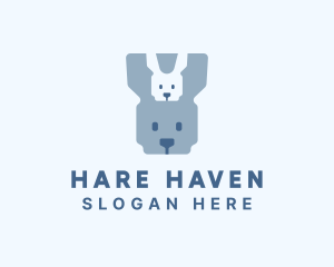 Hare - Bunny Rabbit Animal logo design