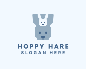 Rabbit - Bunny Rabbit Animal logo design