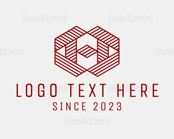 Linear Red Letter H Logo