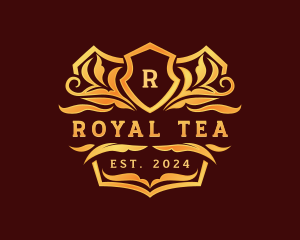 Royal Ornamental Shield logo design